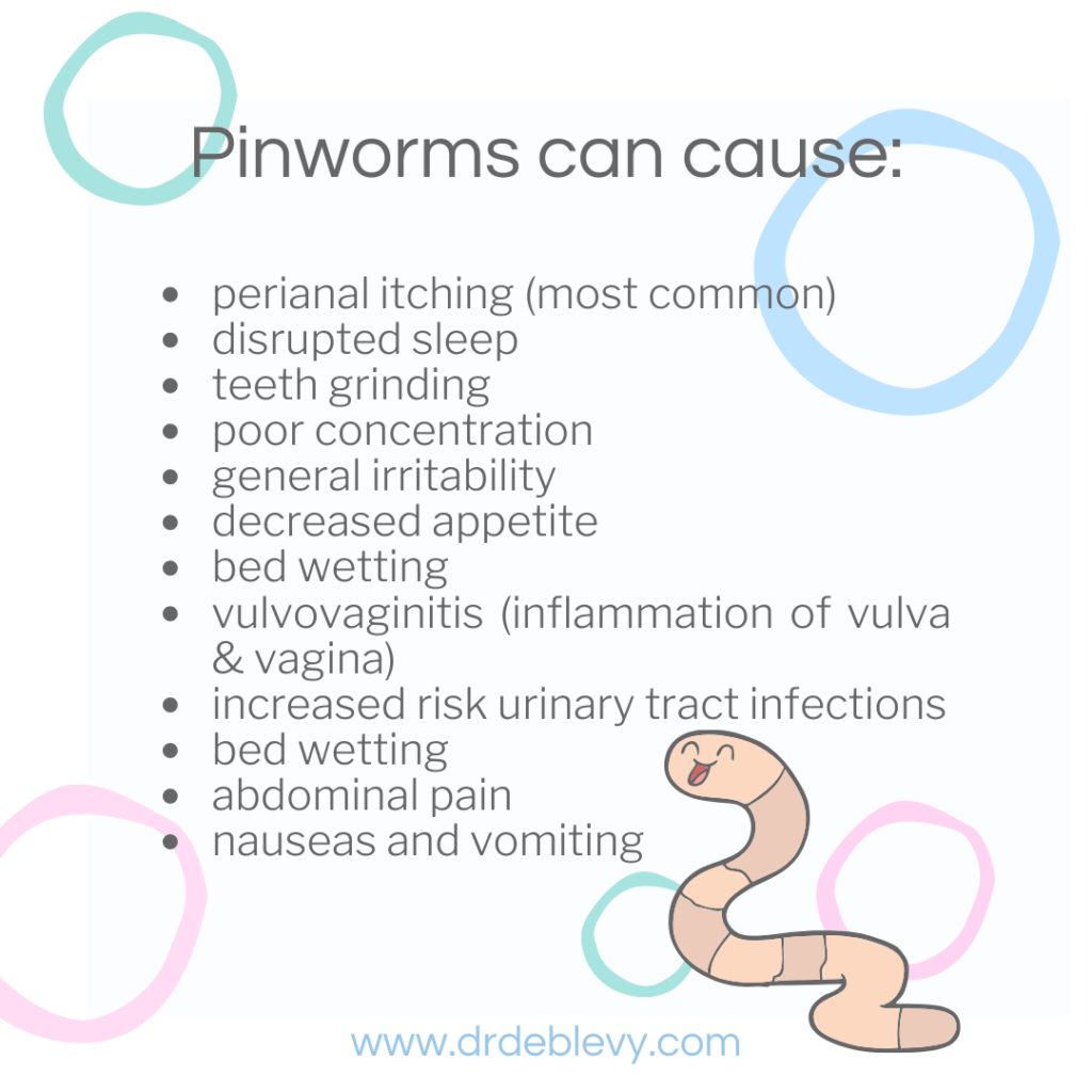 pinworms és enuresis